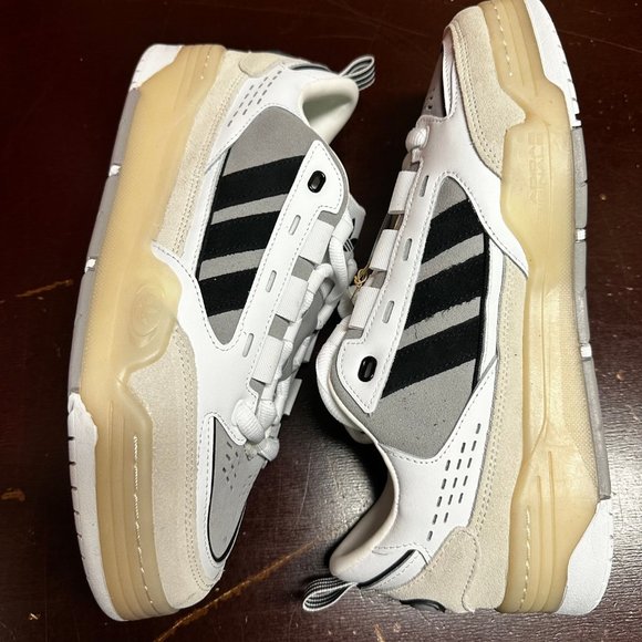 Adidas Mens White Adi2000 GV9544 Originals Athletic Running Shoes Size US 10.5 main image 6